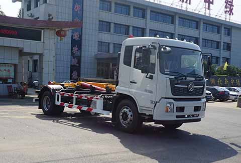 中潔牌XZL5182ZXX6型車(chē)廂可卸式垃圾車(chē)